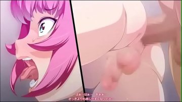 Sexe anal hardcore avec personnages d'anime